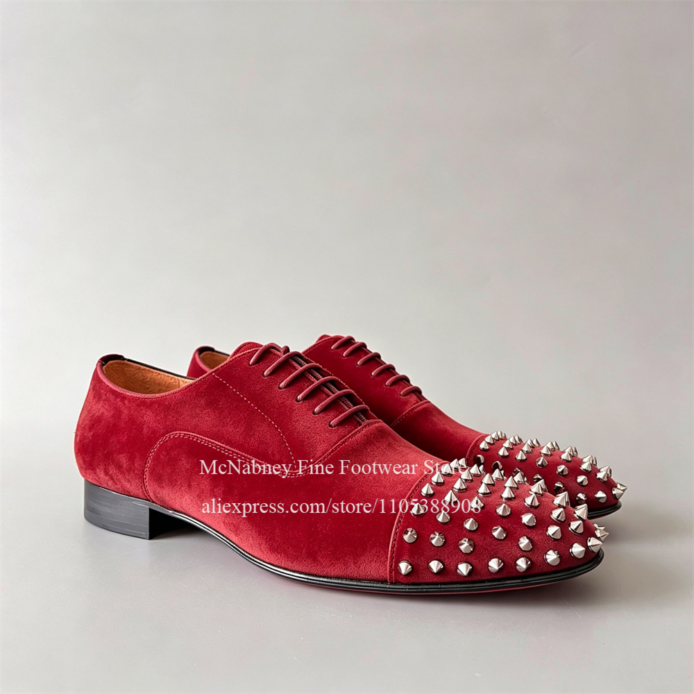 Spike Studs Leather Dress Shoe - Men'S Style Formal Wear 리뷰 및 가격