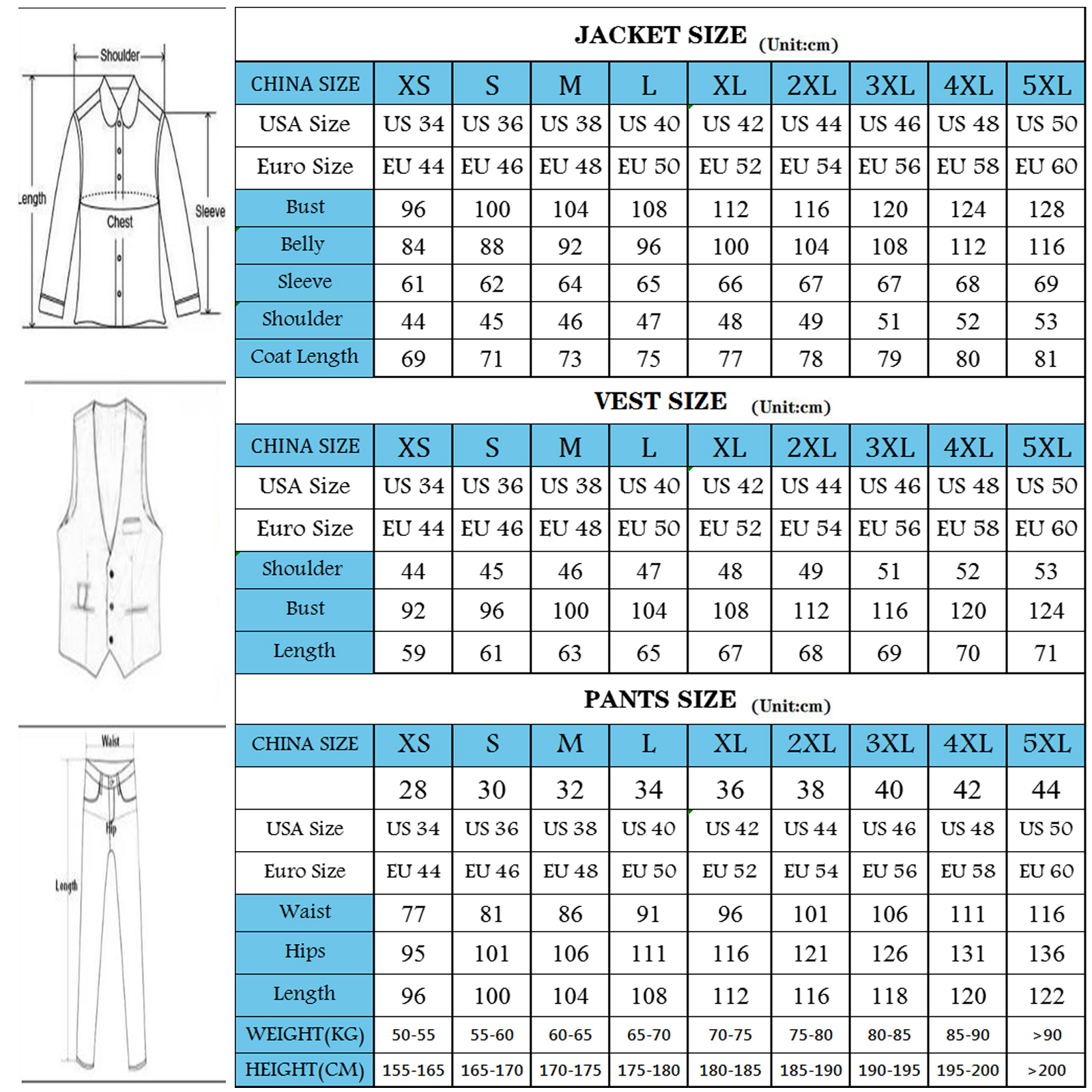 Customized 3 Pieces Suits Men  - Men Formal Wear Wedding 리뷰 및 가격