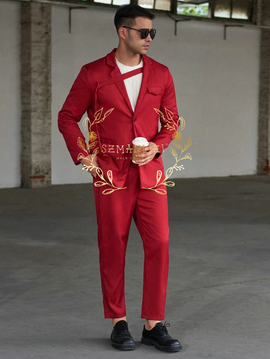 Fashionable Casual Men's Suits - Men Formal Wear For Dinner 리뷰 및 가격