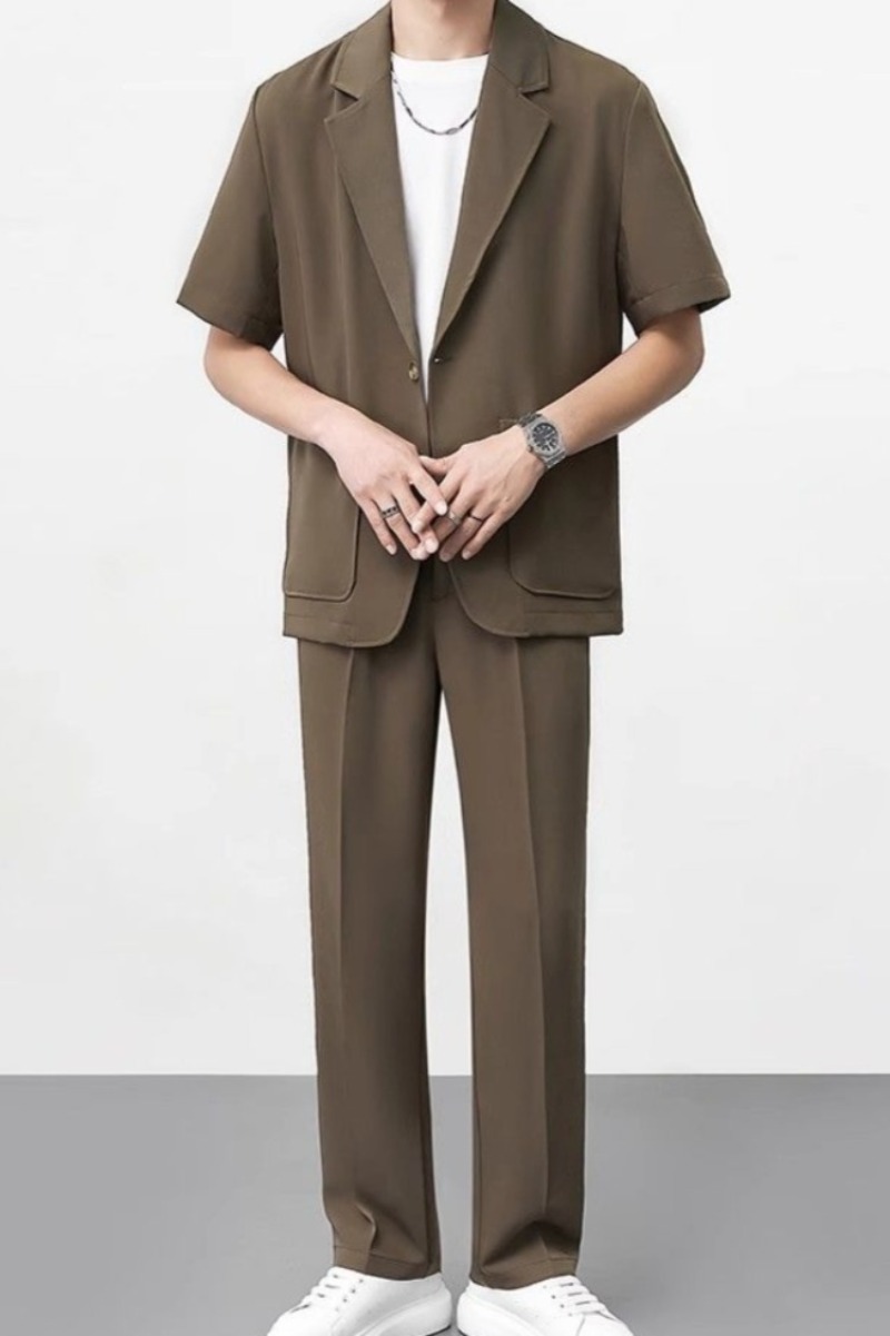​Thin Summer Suit Jacket For M - Men Formal Wear Shop 리뷰 및 가격