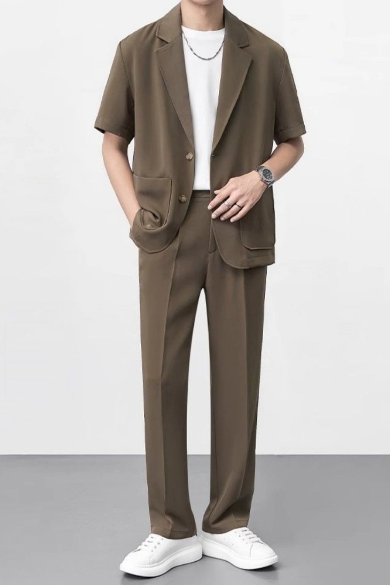 ​Thin Summer Suit Jacket For M - Men Formal Wear Shop 리뷰 및 가격