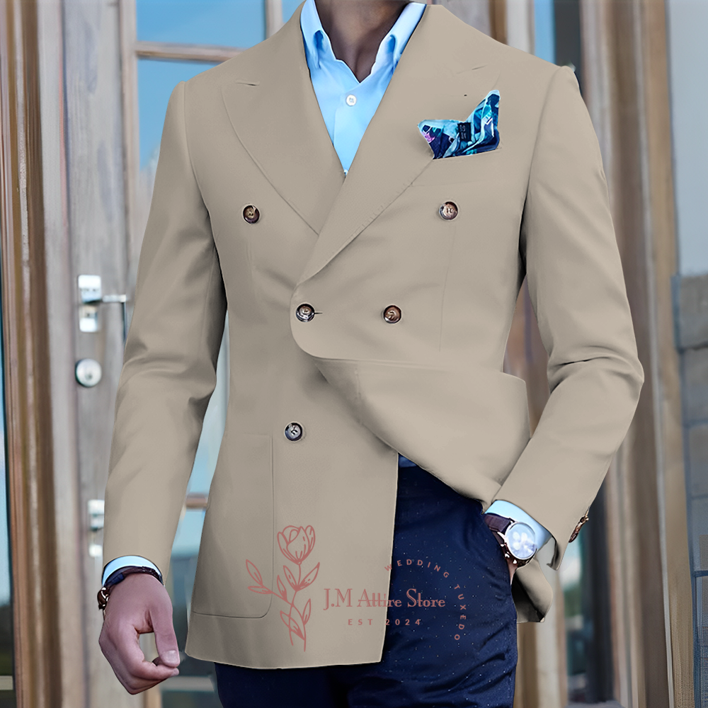 Elegant white men's suit jacke - Men Formal Wear For Dinner 리뷰 및 가격