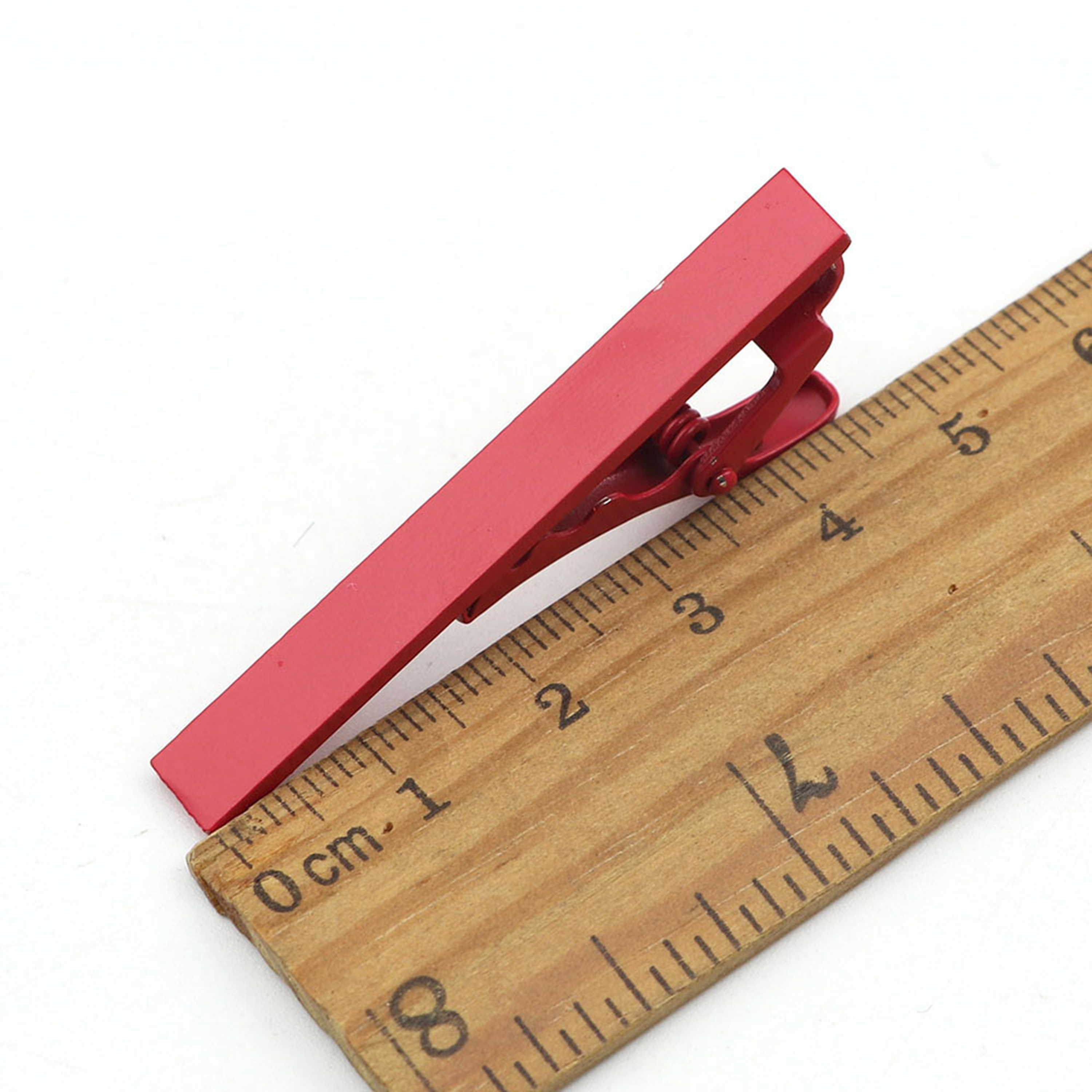 Men's 5cm Solid Color Tie Clip - Men Formal Wear For Dinner 리뷰 및 가격